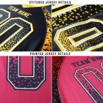 Custom Red Royal-White Mesh Drift Fashion Football Jersey Custom Red Royal-White Mesh Drift Fashion Football Jersey