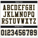 Custom White Black-Old Gold Mesh Authentic Football Jersey Custom White Black-Old Gold Mesh Authentic Football Jersey